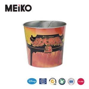 Boîte de conserve à maïs éclaté