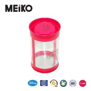 La boîte ronde de bidons peut avec le corps d'ANIMAL FAMILIER pour le cadeau