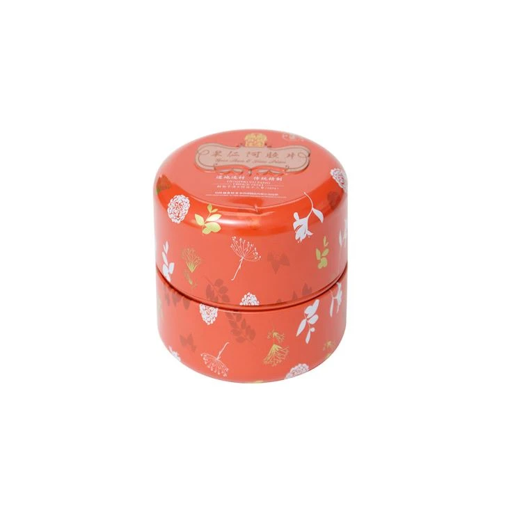 Affiner une petite boîte ronde pour cadeau